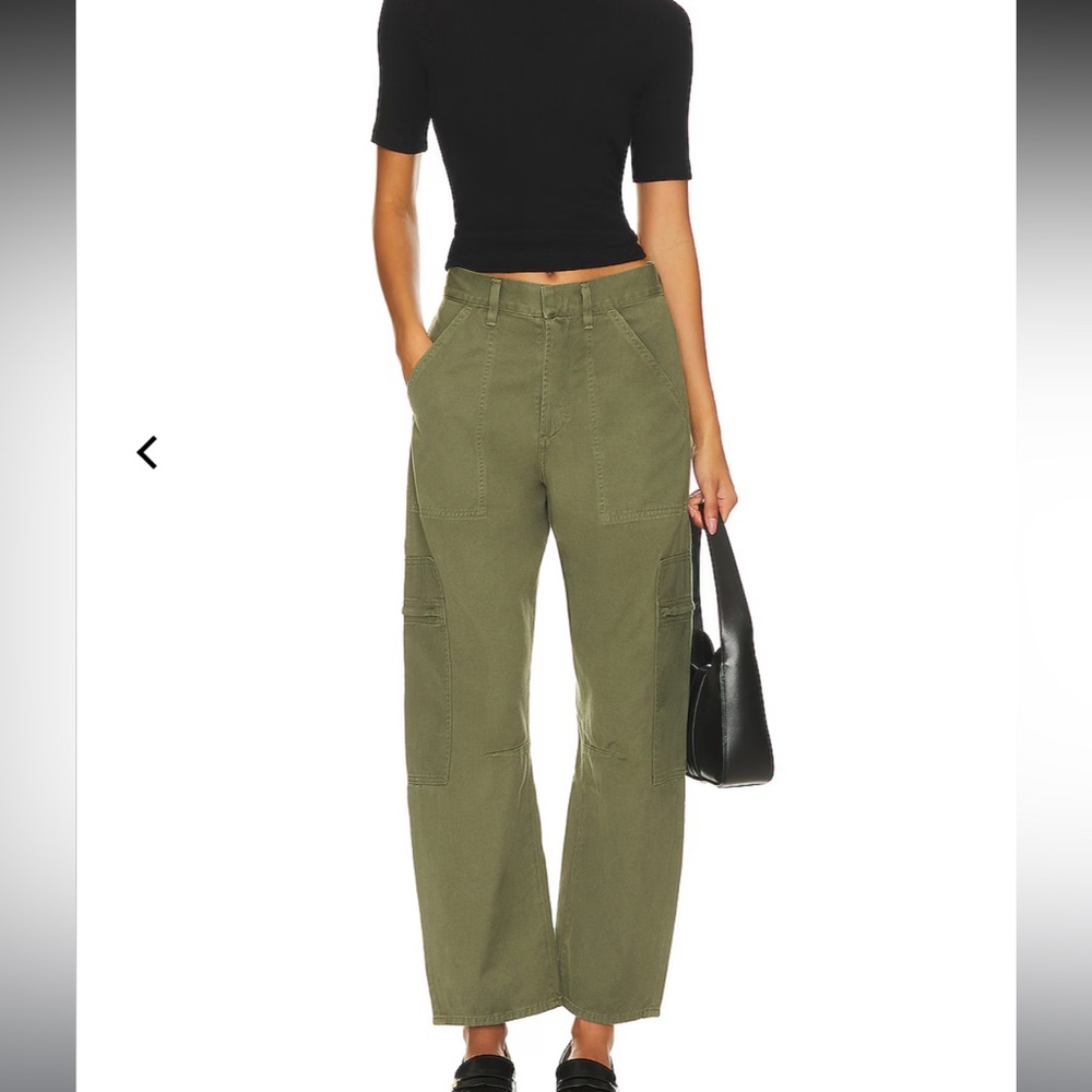 Citizens of Humanity Olive Green Women's Cargo Pants